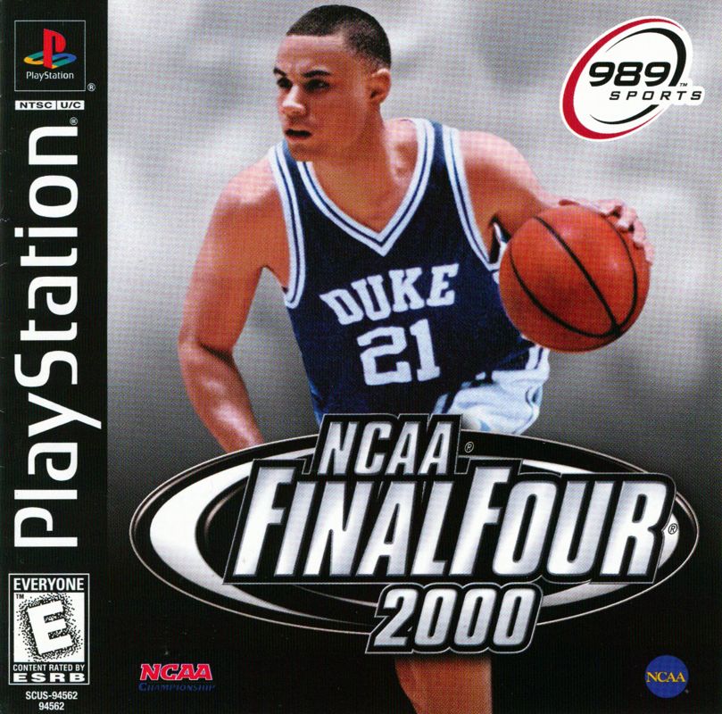 NCAA Final Four 2000 box art for Playstation